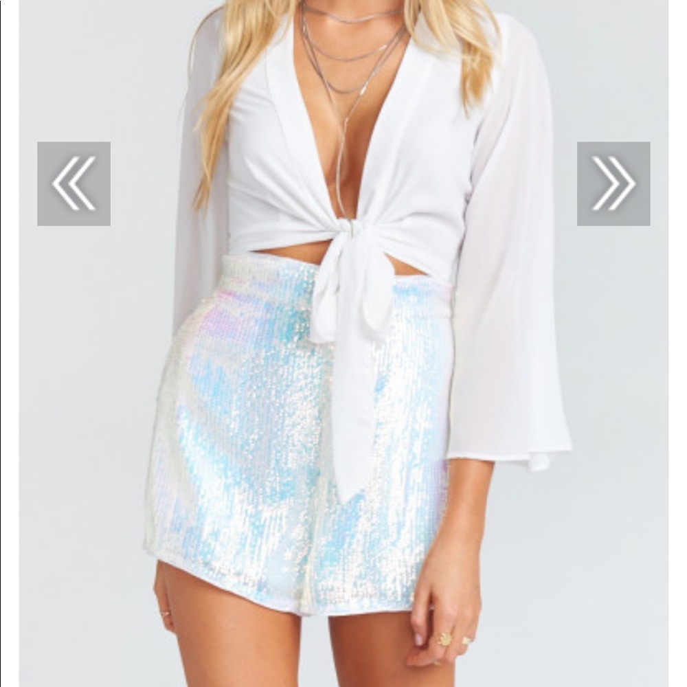 SMYM Simone shorts - Magic Mermaid Sequin